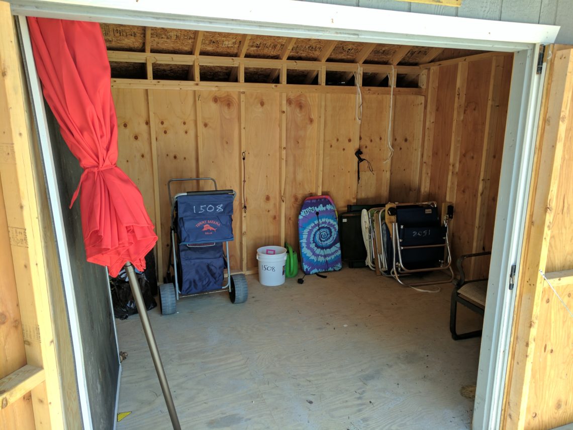 Shed Interior