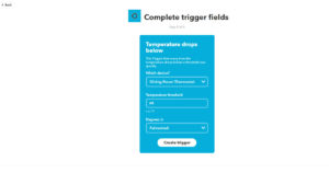 Customize trigger fields