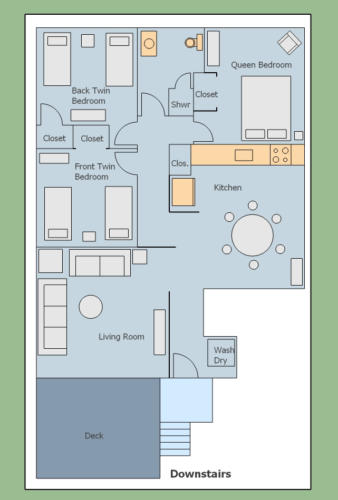 Downstairs Floorplan