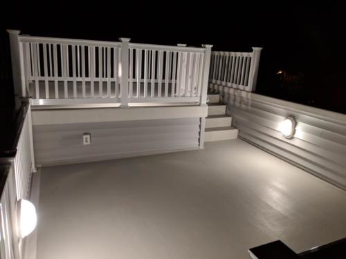 Roof Deck At Night